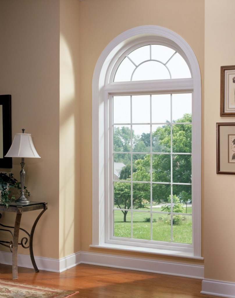 Simonton Geometric Window Half Round